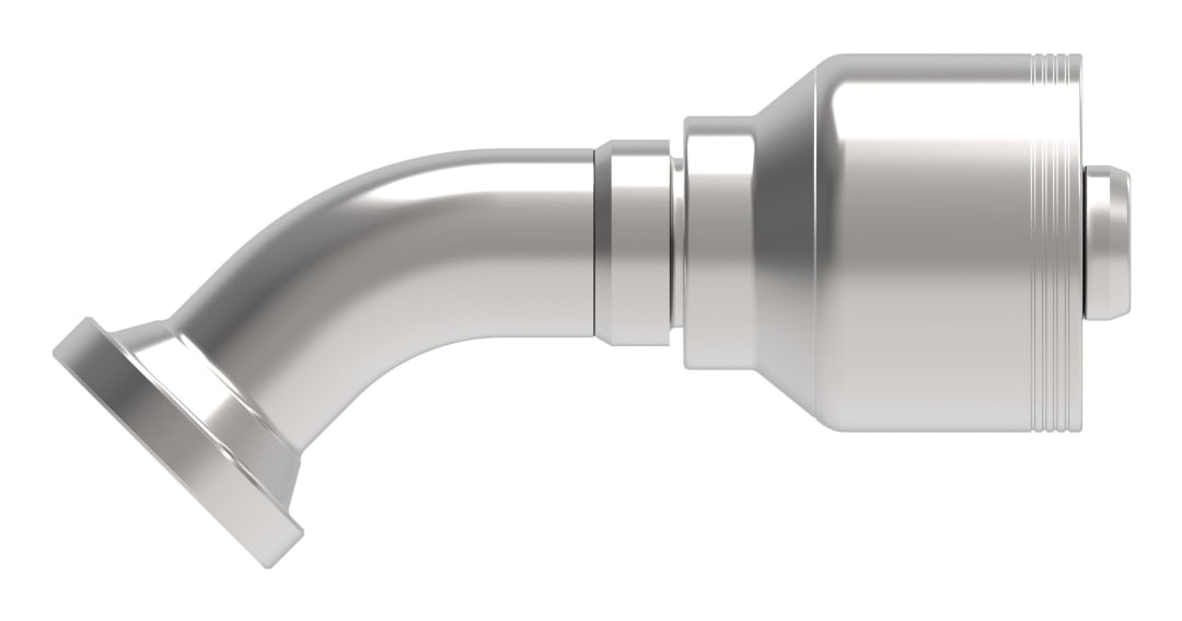 Aeroquip 3/4 Cd61 Flng 45d X 1/2 Hose Fitting 4w