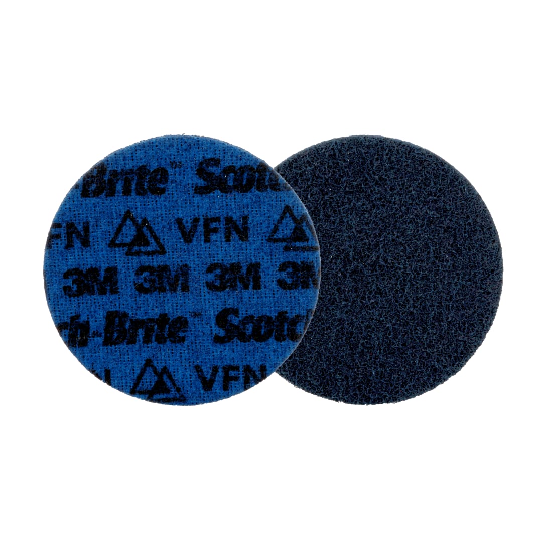 Scotch-Brite™ Hassas Yüzey Hazırlama Diski, PN-DH, Çok İnce, 4-1/2 inç (115 mm) x Deliksiz, 25/iç paket, 100 adet/Kutu
