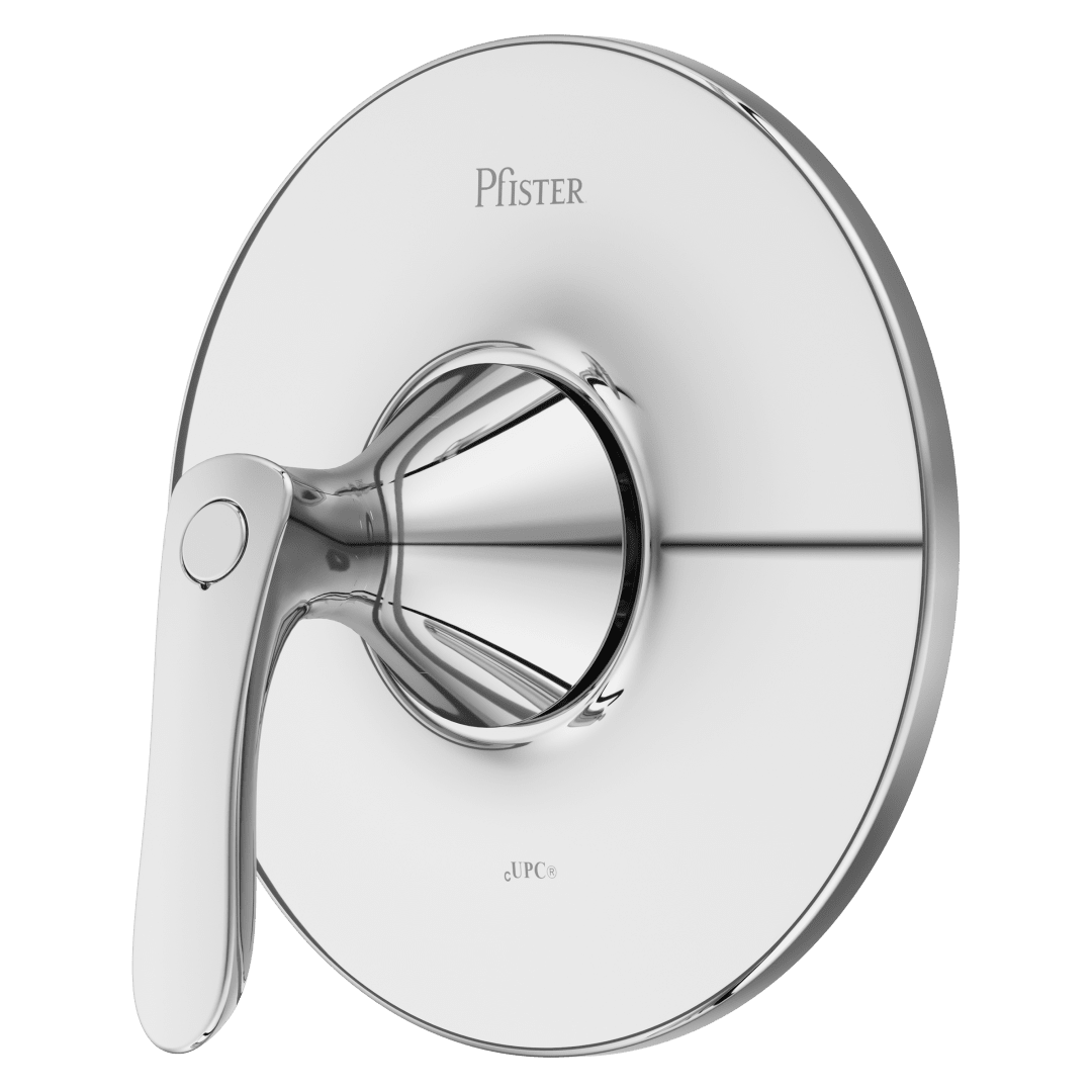 Weller 1-Handle Tub & Shower Valve Only Trim in Polished Chrome