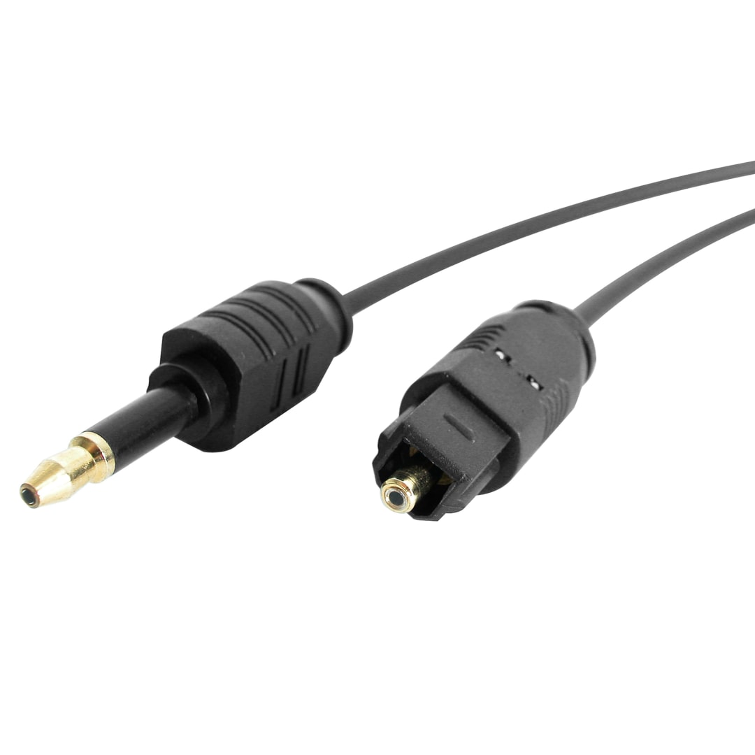 10ft Thin Toslink-Miniplug Digital Cable