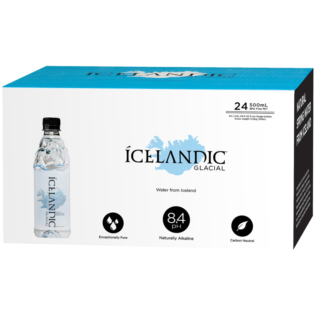 Ícelandic™ Glacial Natural Spring Water, 24 Pack 16.9 fl. oz.Bottles