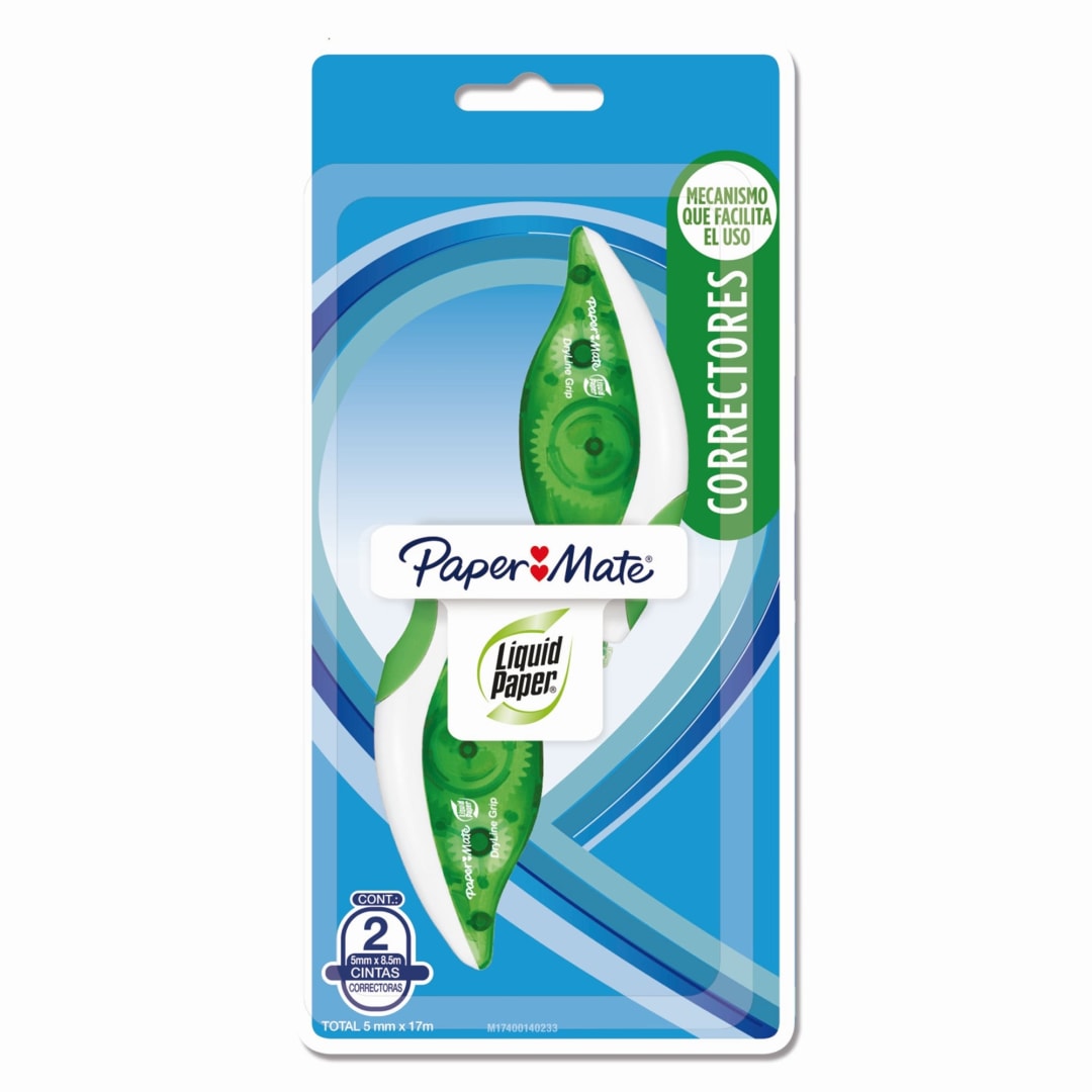 Paper Mate® Liquid Paper DryLine Grip Correction Tape
