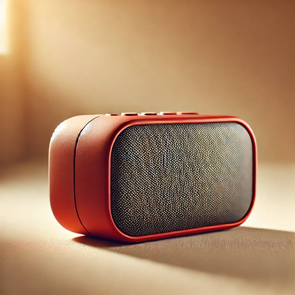 Salsify Edge SoundWave Mini Portable Bluetooth Speaker - Sunset Red