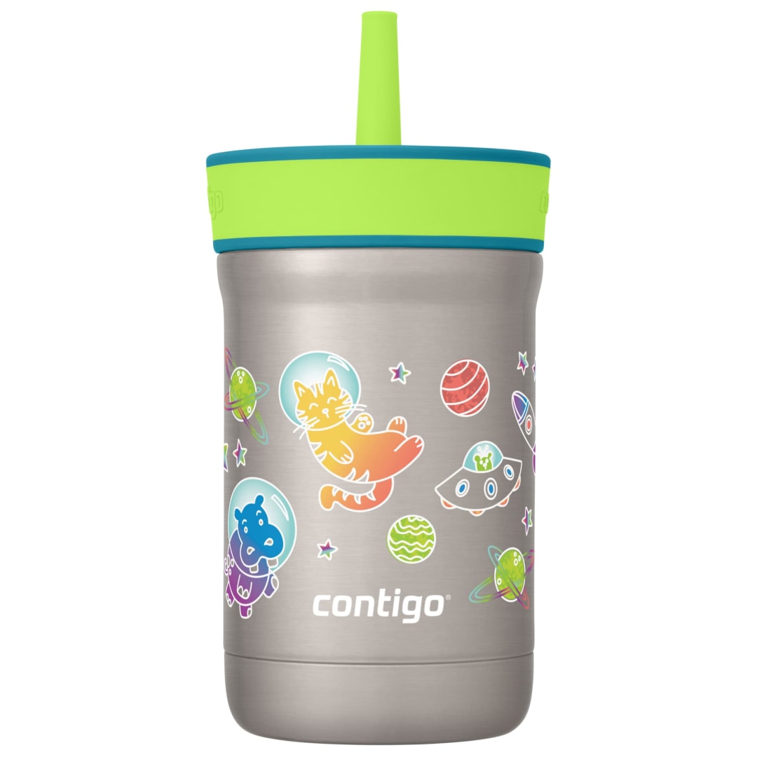 Contigo® Kids’ Leighton Straw Tumbler with Spill-Proof Lid, 12oz.