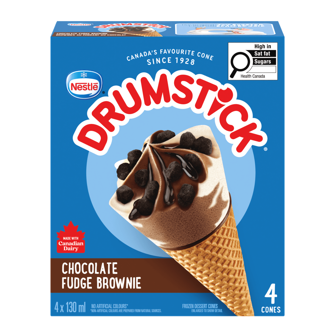 DRUMSTICK Choc Fudge Brow 6(4x130ml) CA