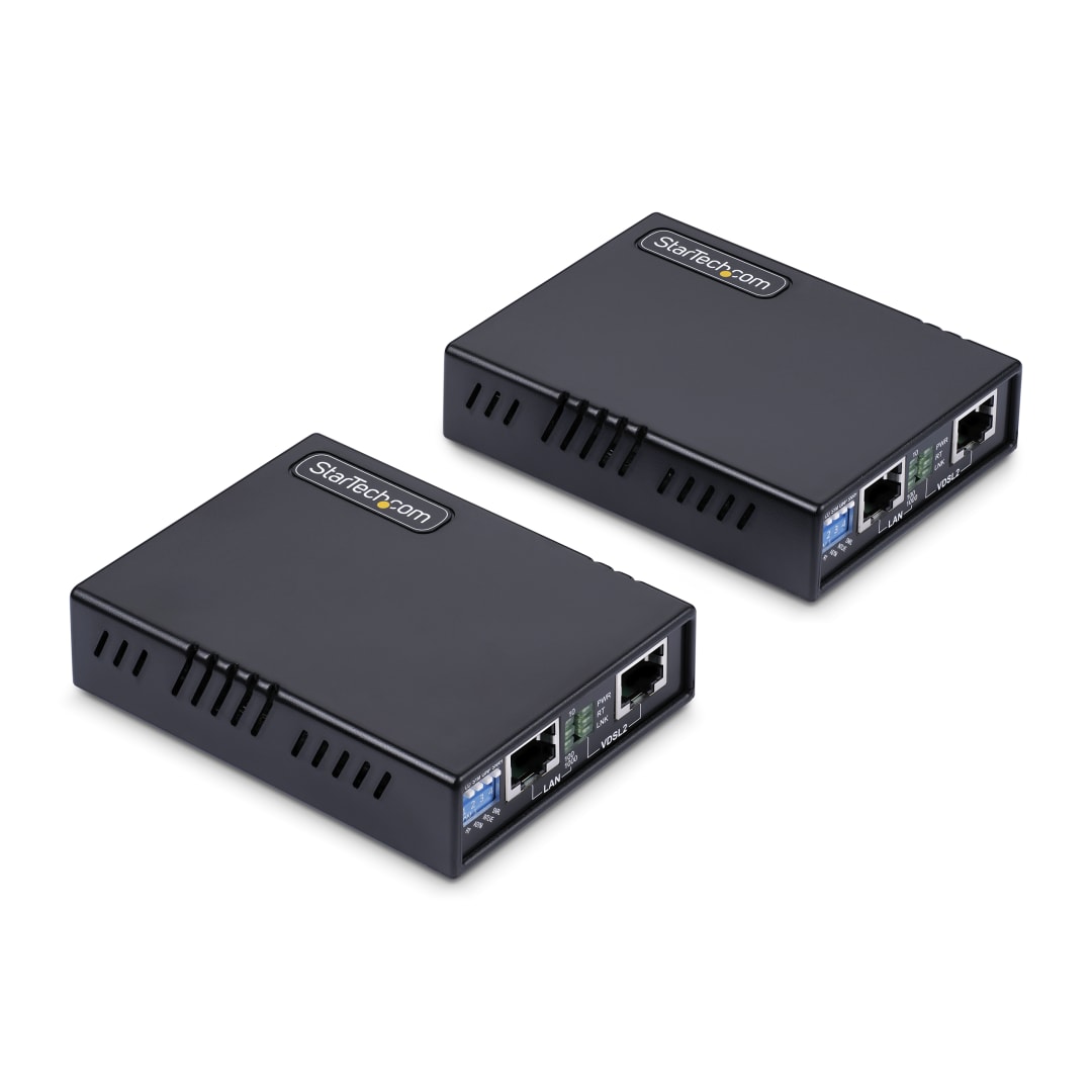 10 100 1000 BASE T over VDSL2 LAN Extender 1 km