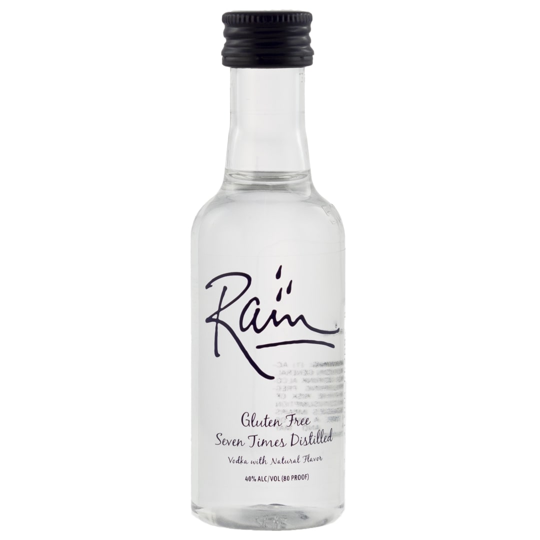 Rain Gluten Free Seven Times Distilled Vodka 50ml 80 Proof