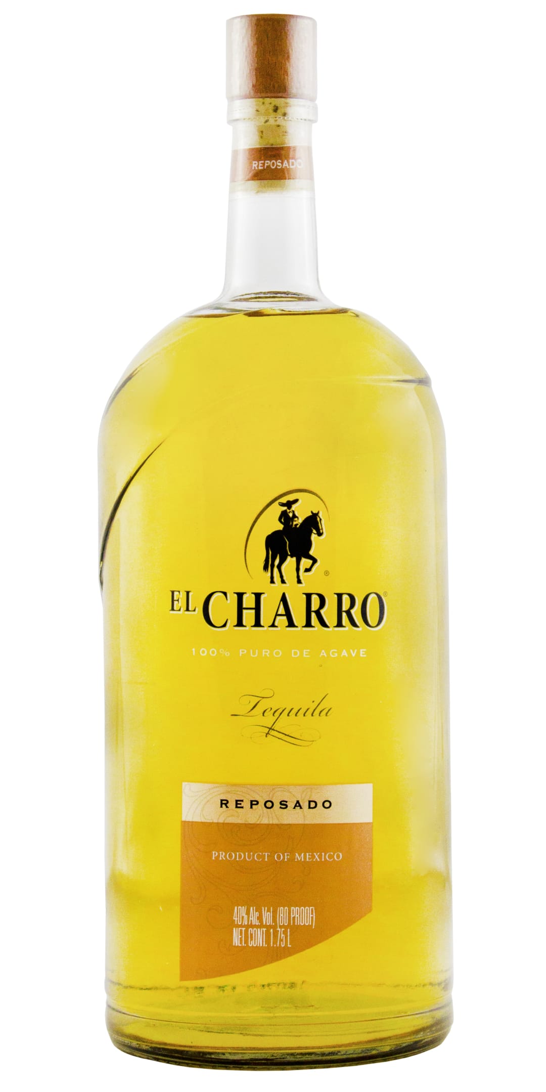 El Charro Reposado Tequila 1.75l 80 Proof