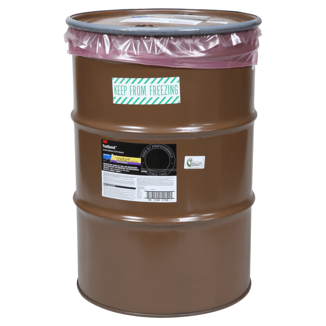 3M™ Fastbond™ Kontakt Yapıştırıcı 30NF, Şeffaf, 200 L