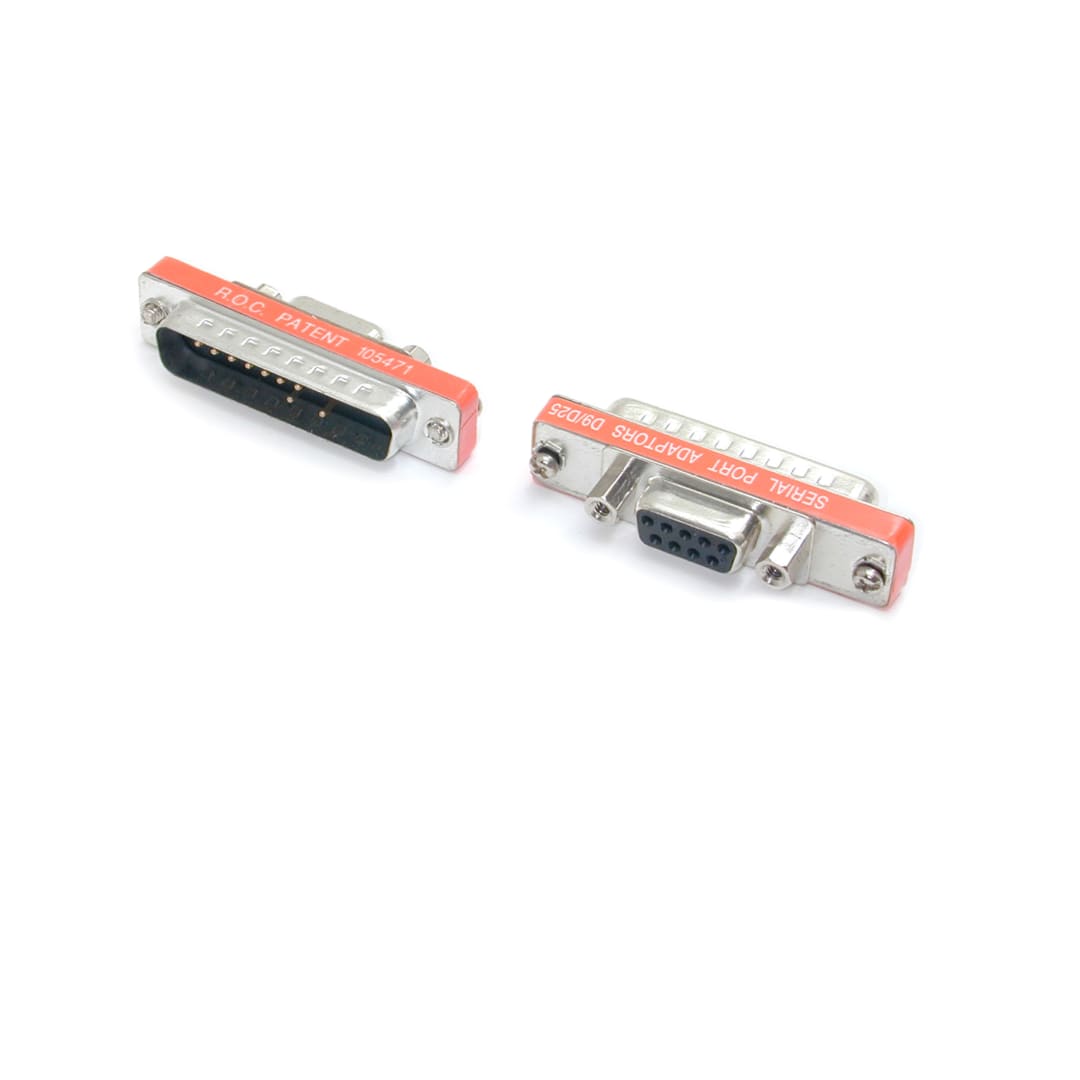 Slimline Adapter DB9F to DB25M