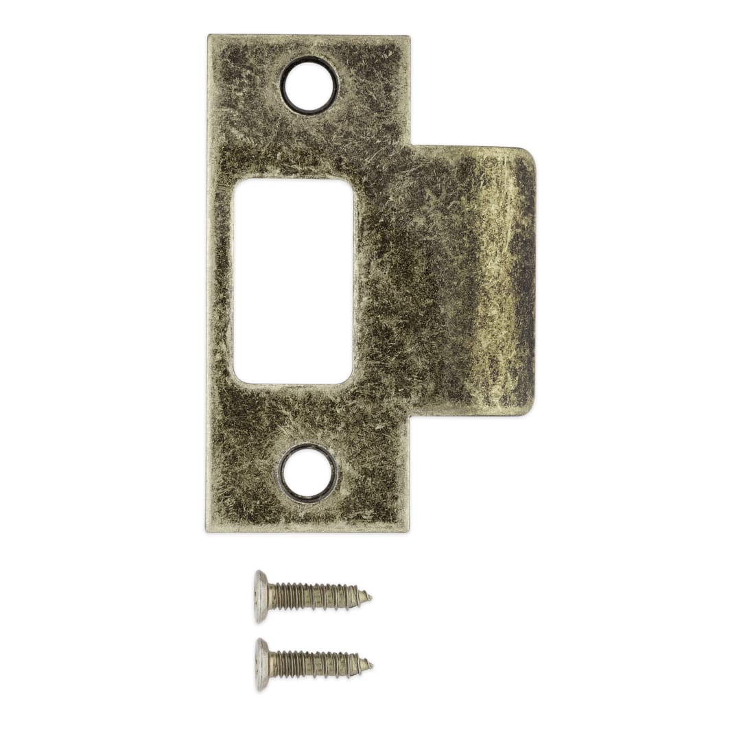 T-Strike for Knob/Lever/Gatelatch in Antique Brass Finish