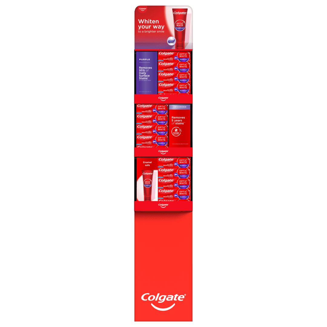 Colgate Total Active Prevention Plus Whitening Toothpaste, Mint, 5 Pack, 6.0 oz