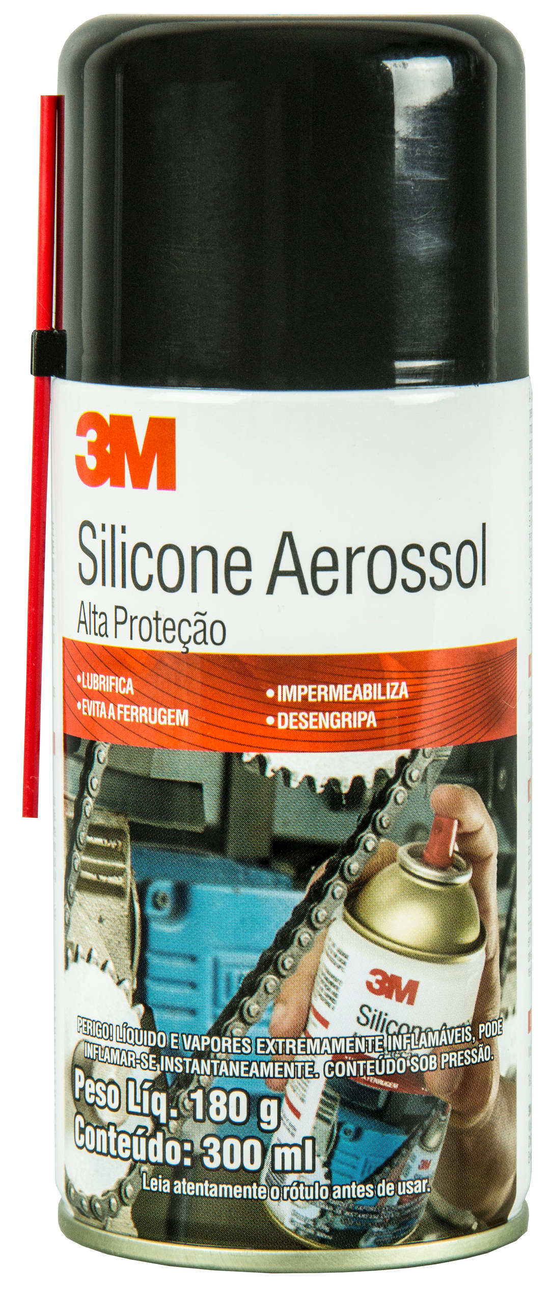 Silicone Aerossol 3M™, 180 g, 12 Latas