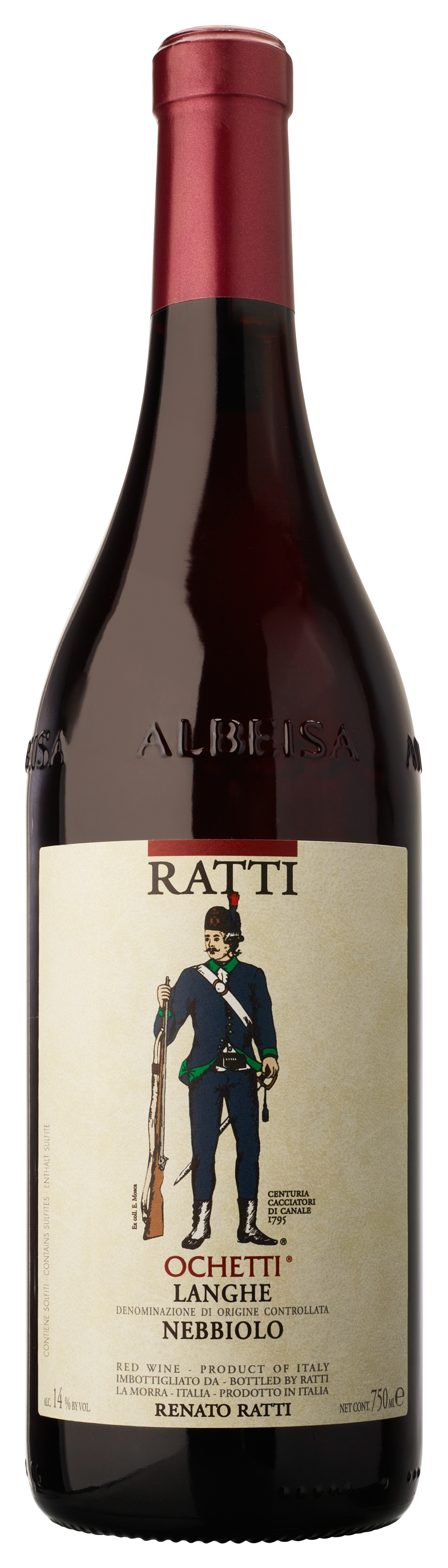 Ratti Ochetti Nebbiolo Red Wine 750ml