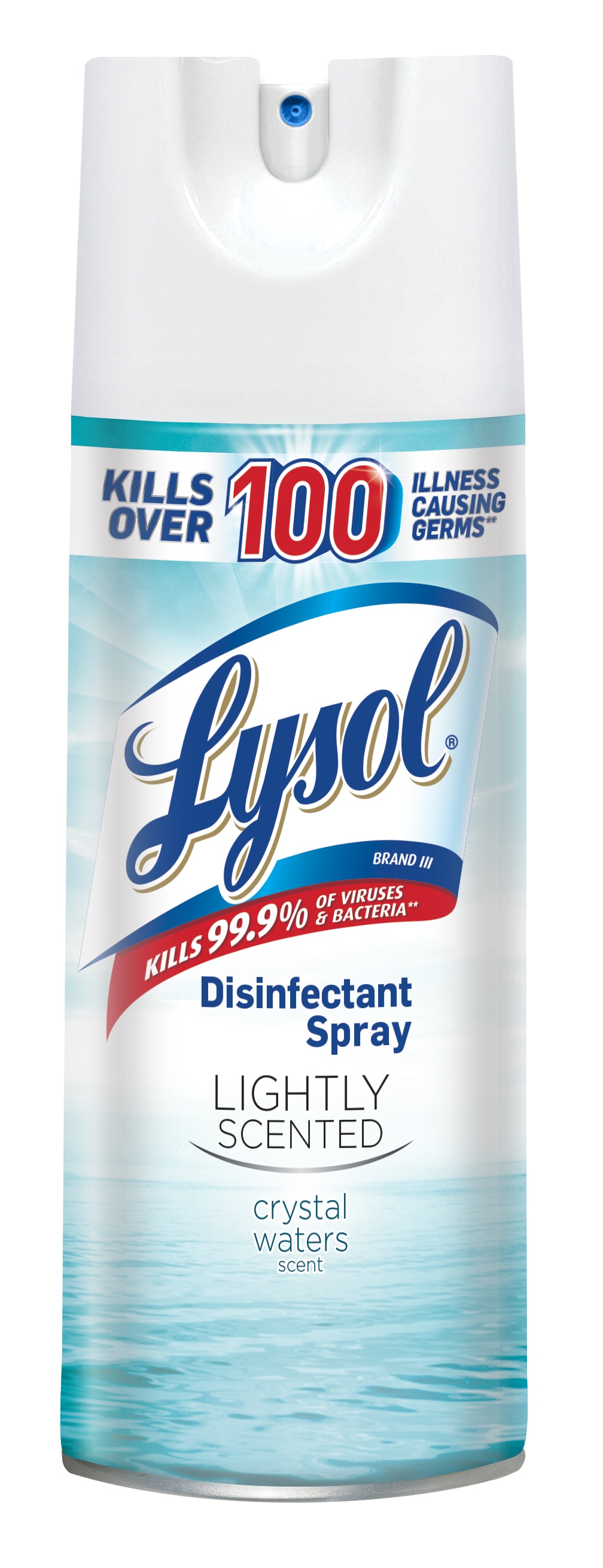 LYSOL® Disinfectant Spray - Lightly Scented Crystal Waters 6/12.5 oz.