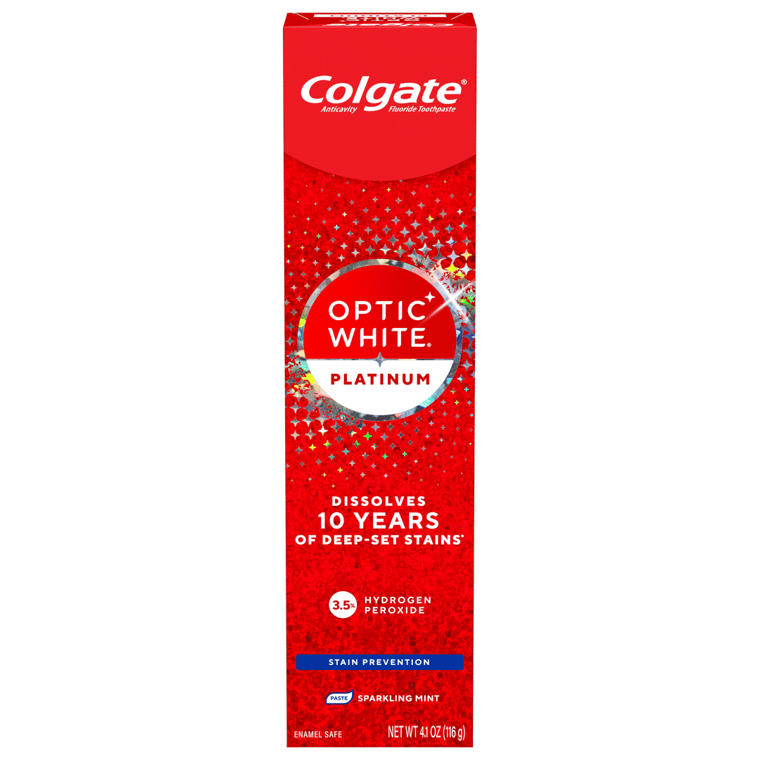Colgate Optic White Platinum Toothpaste, 4.1oz