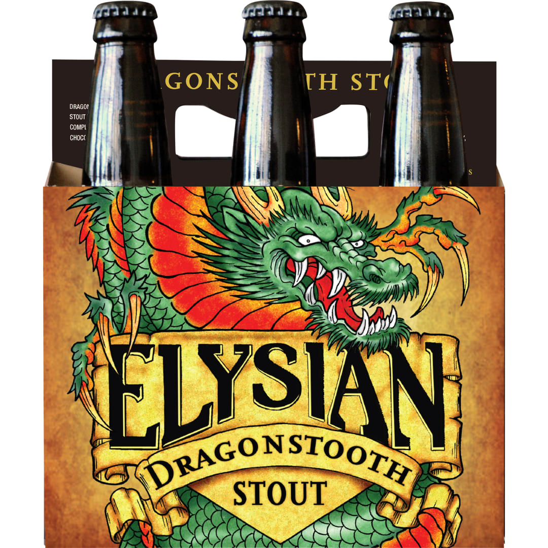 Elysian Brewing Dragonstooth Stout, 6-Pack, 12 oz. Bottle