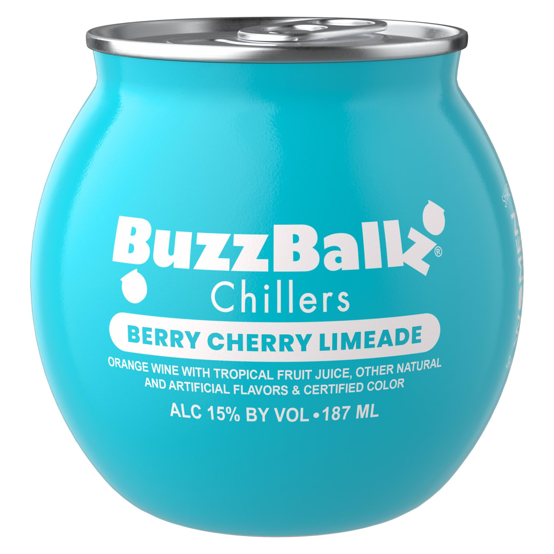 BuzzBallz Berry Cherry Limeade Wine Chillers 187ml 30 Proof
