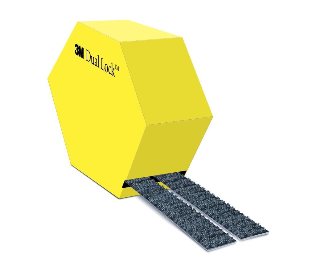 3M™ Dual Lock™ Tekrar Kapatılabilen Bant SJ3540, Siyah, 25 mm x 5 m, 5.7 mm, PN34516