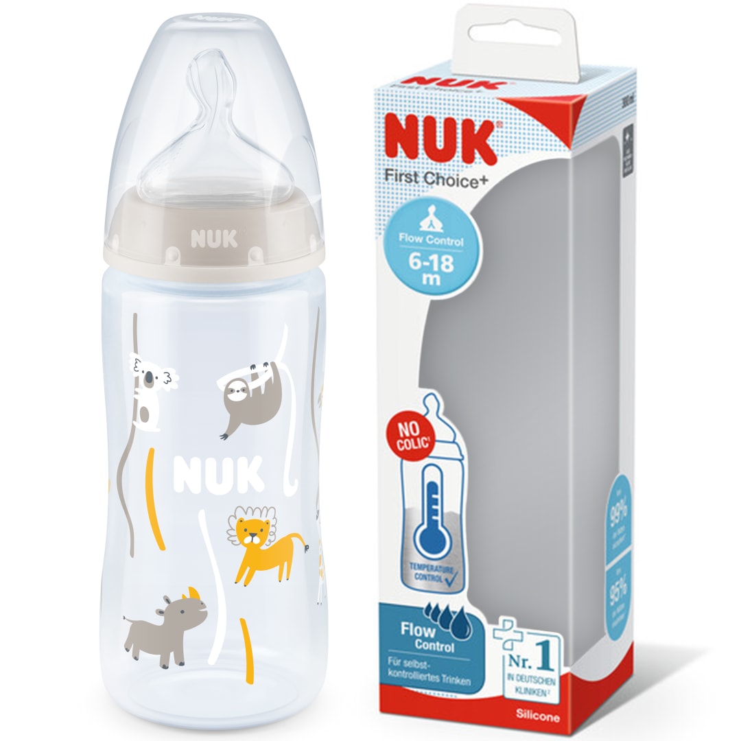 NUK FC+ BTL PP 300ML SI2 FLOW C TC SAFAR
