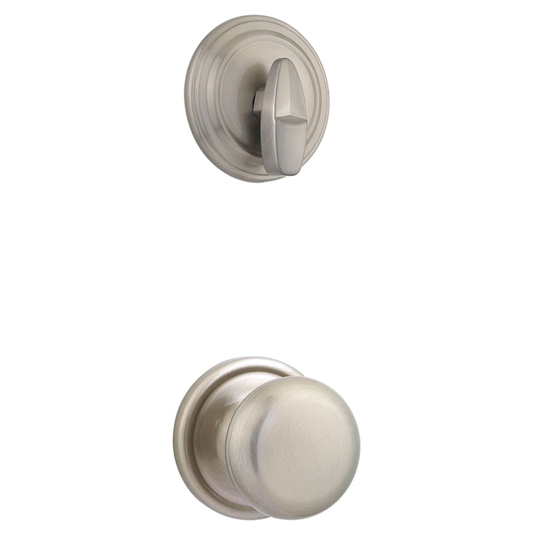 978 Single Cylinder Interior Pack w/Hancock Keyed Entry Knob for Montara Handlesets in Satin Nickel