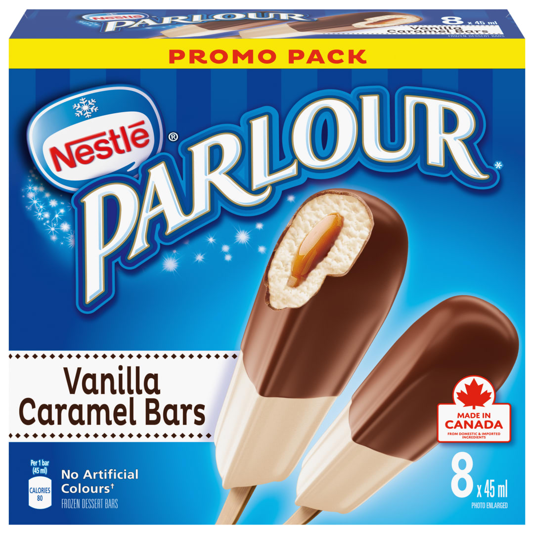 PARLOUR Vanilla Caramel Bar 8(8x45ml) CA