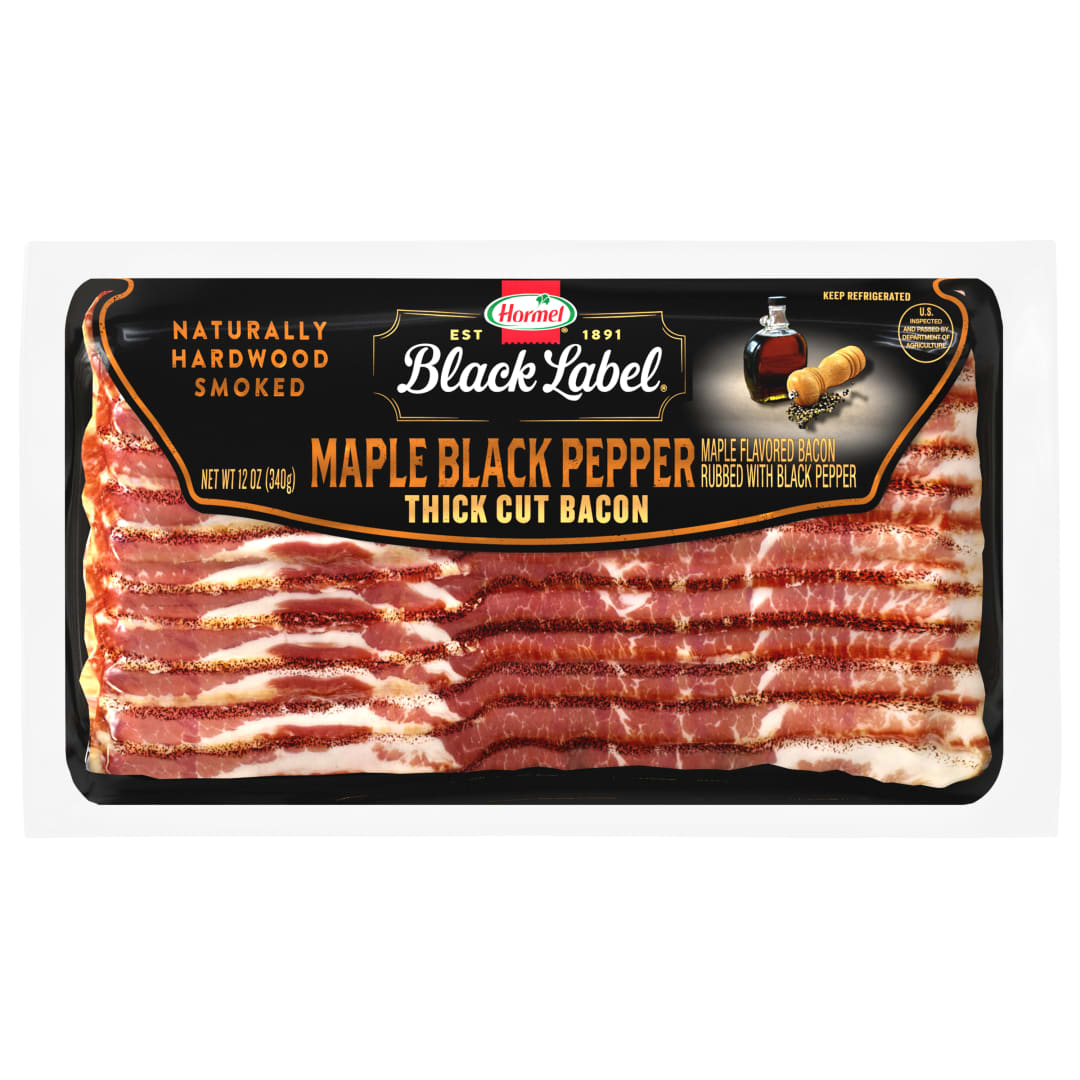 HORMEL BLACK LABEL Maple Black Pepper Thick Cut Bacon