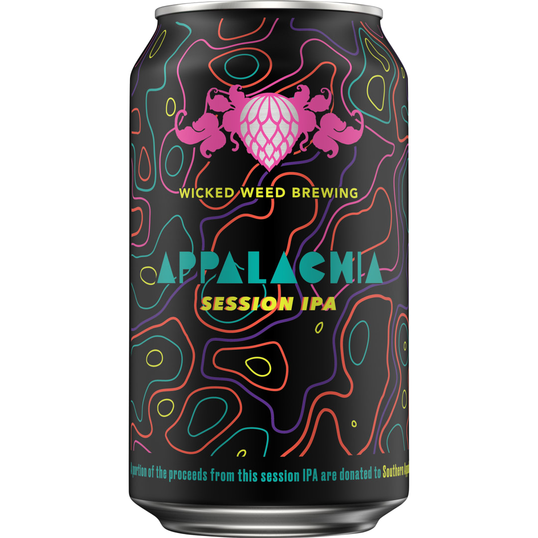 Wicked Weed Brewing Appalachia Session IPA, 12 oz. Can