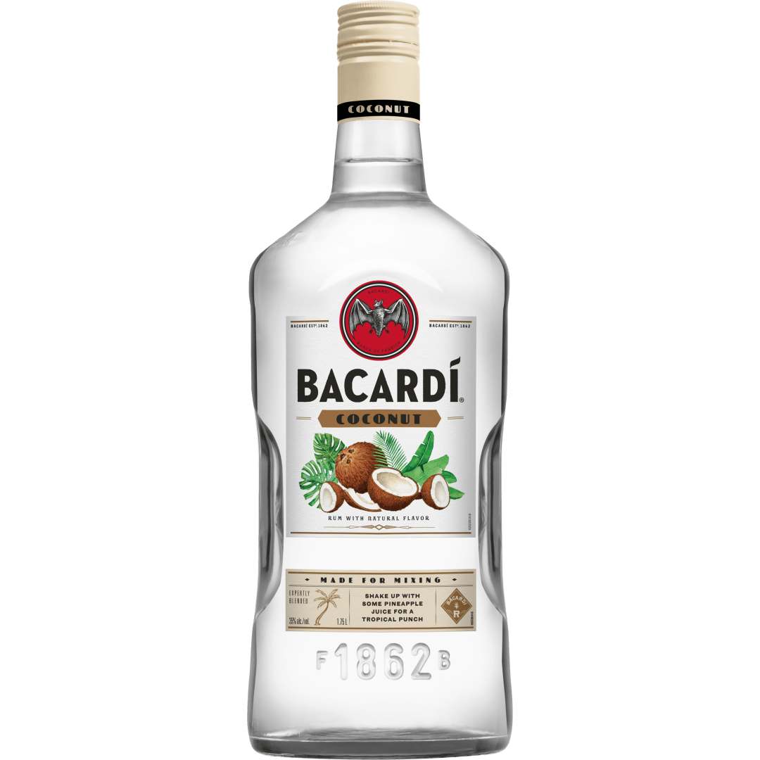 Bacardi Coconut Rum, Gluten Free 35% 1.75L