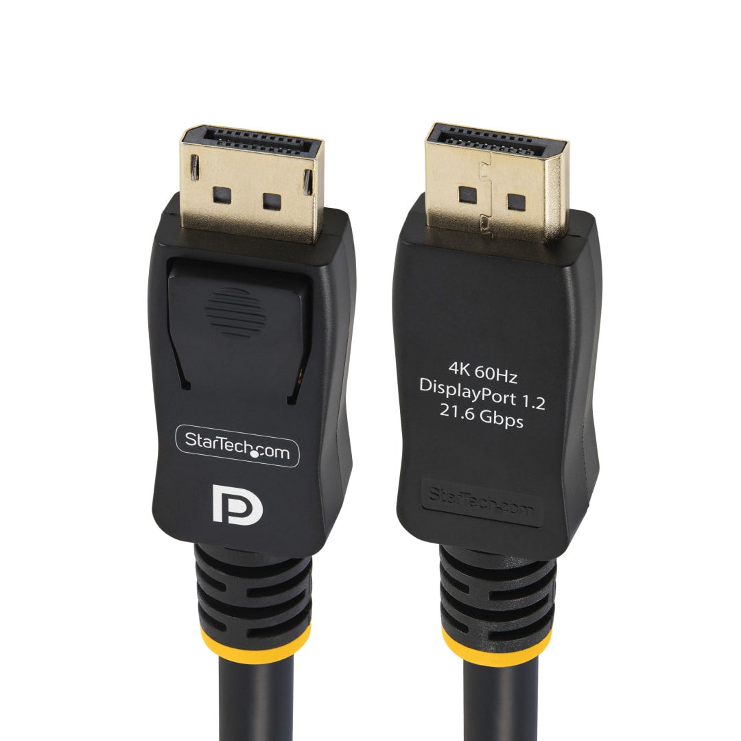 5 m DisplayPort Cable with Latches M M