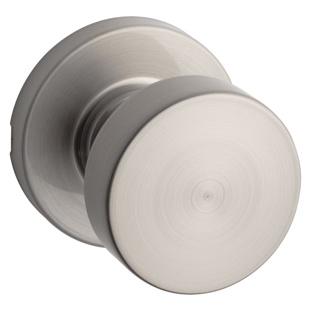 Pismo Round Hall/Closet Knob in Satin Nickel