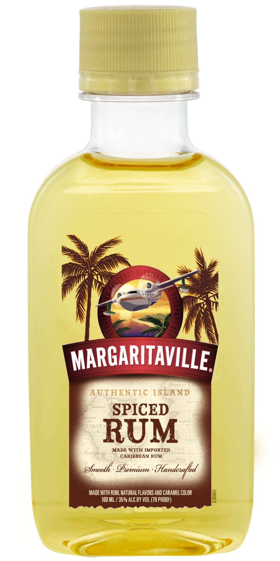 Margaritaville Spiced Rum 100ml 70 Proof