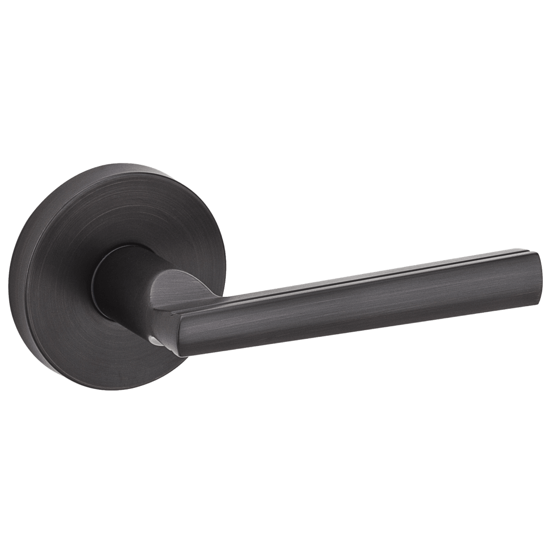 Montreal Round Hall/Closet Lever in Venetian Bronze