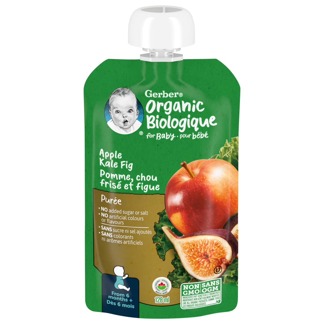 GERBER Orgnc Puree AppKlFig 12x128mlCA