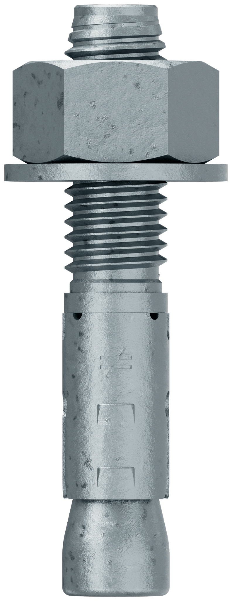 Simpson Strong-Tie STB2-62312MGF20 Strong-Bolt® 2 — 5/8 in. x 3-1/2 in. Mechanically Galvanized Wedge Anchor, Fully Assembled (20-Qty) (Pack of 252)