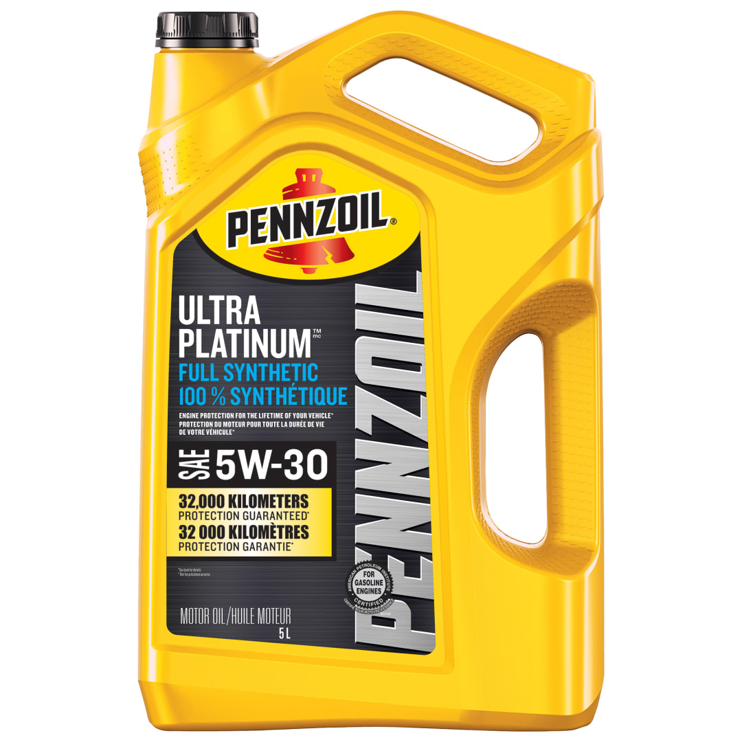 Pennzoil Ultra Platinum Full Synthetic 5W-30 Motor Oil, 5 Liter