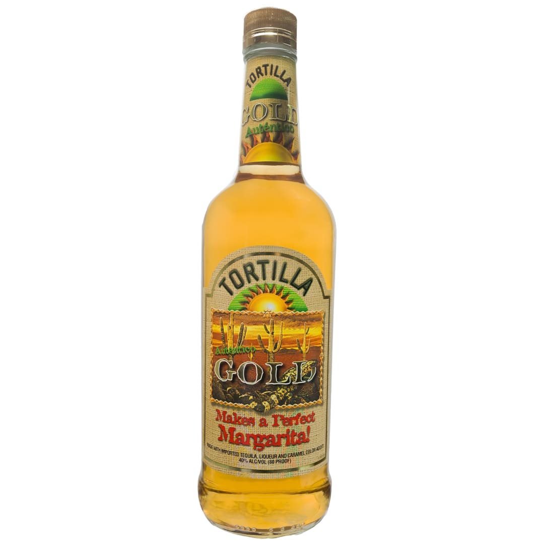 Tortilla Gold Tequila 750ml 80 Proof