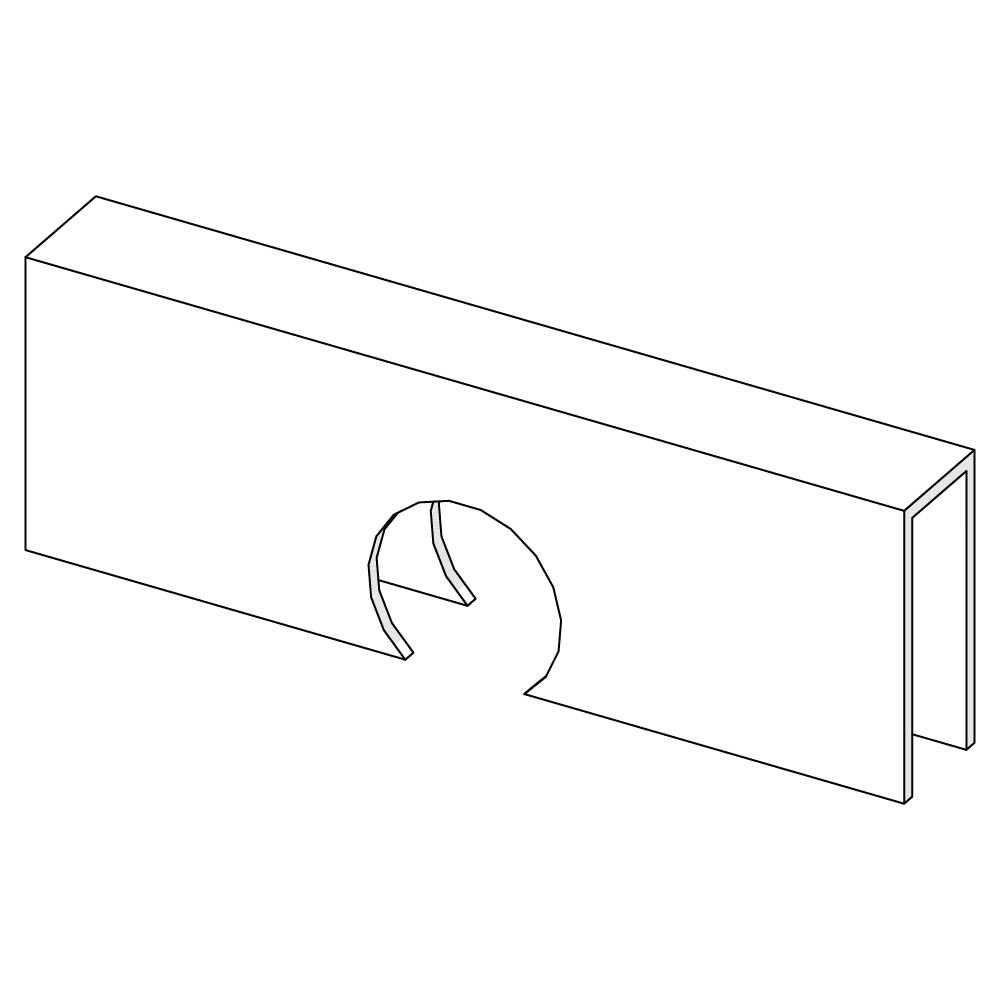 Roller bracket vinyl