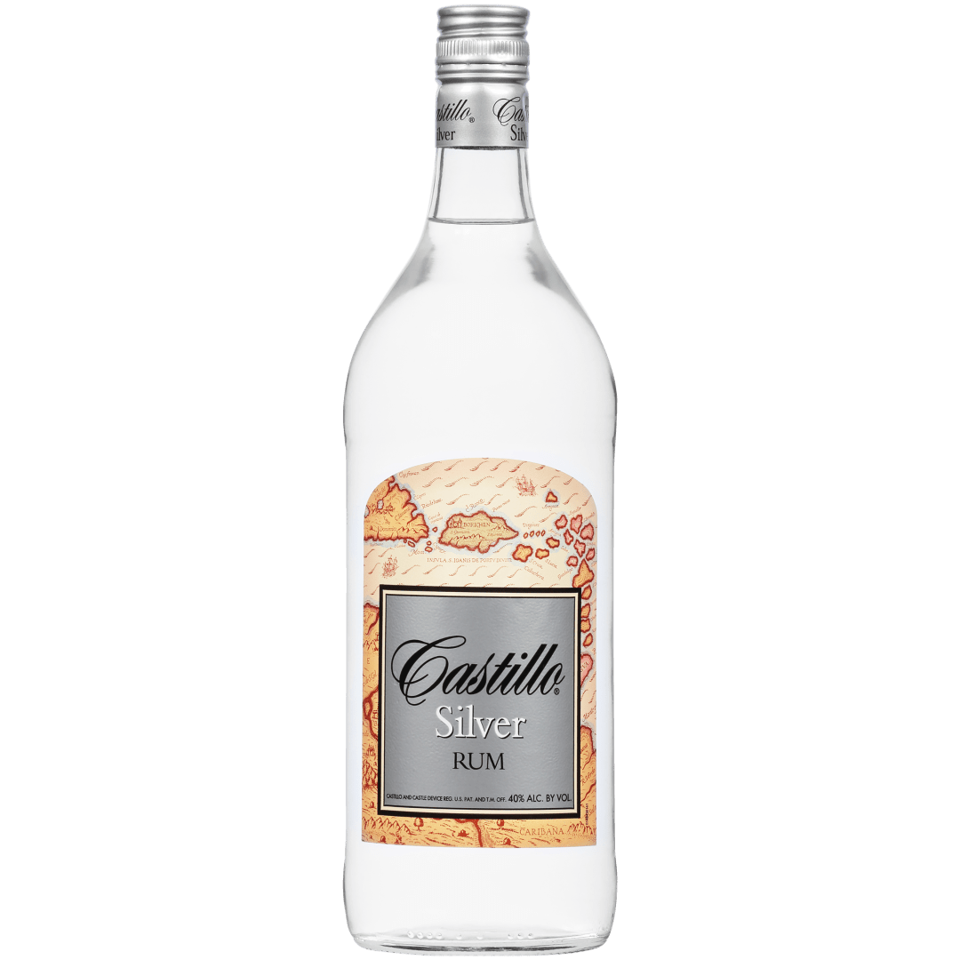 Castillo Silver Rum Liquor 40% 1L