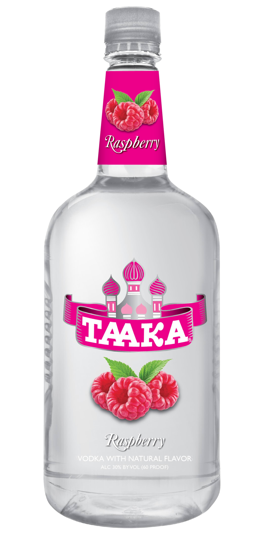 Taaka Raspberry Vodka 1.75l 60 Proof