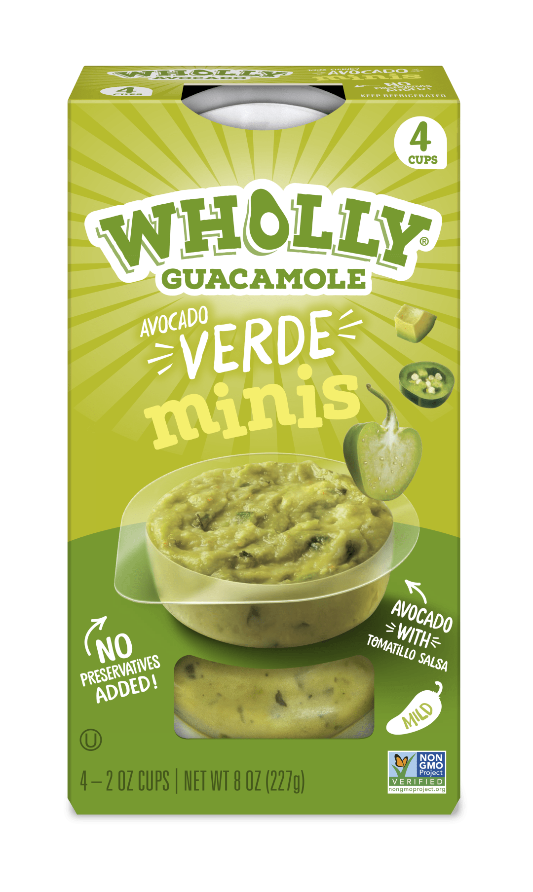 WHOLLY Guacamole Verde Minis