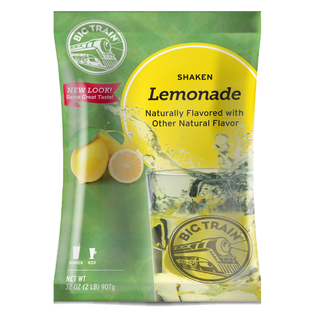 Big Train Shaken Lemonade Drink Mix, 5 x 2 lb