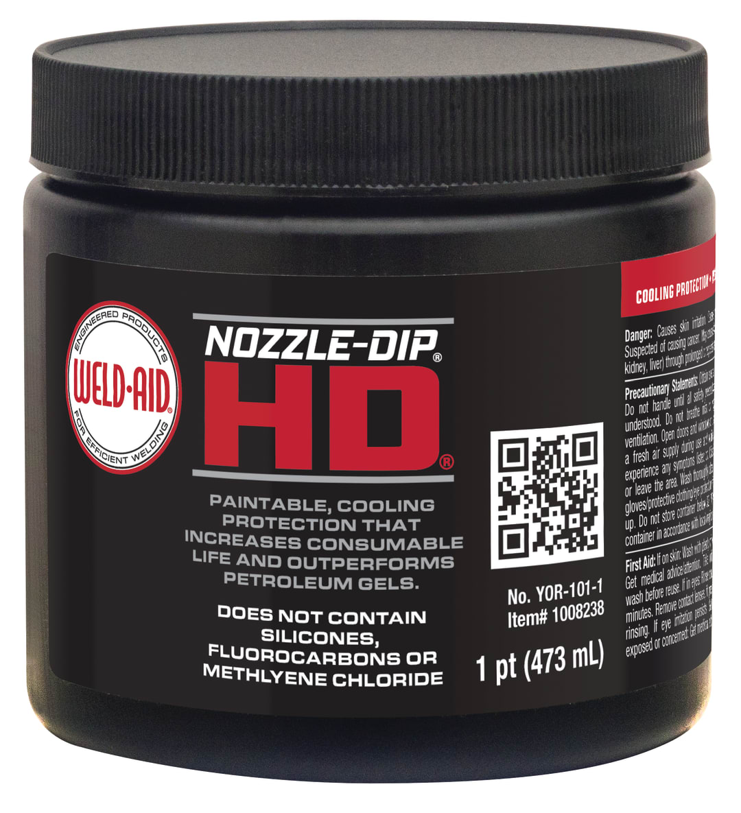 Weld-Aid Nozzle-Dip HD Anti-Spatter Dip Gel 1X16OZ