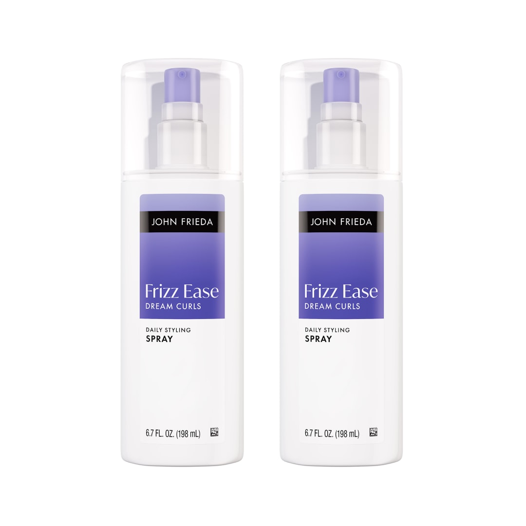 John Frieda Frizz Ease Dream Curls Daily Styling Spray, 6.7 fl oz, 2 Pack
