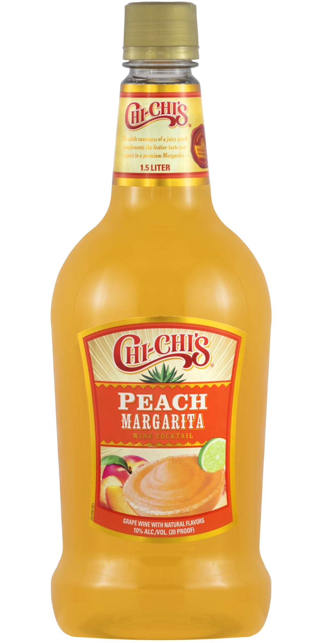 Chi-Chi's Wine-Based Peach Margarita 1.5l 25 Proof