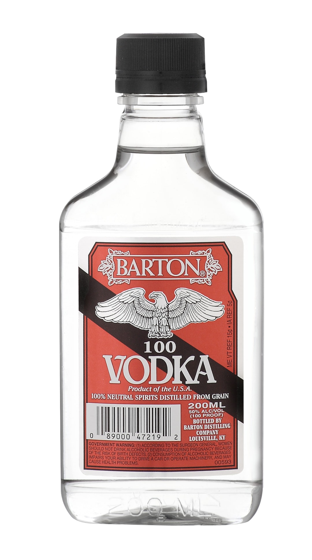 Barton Vodka 200ml 100 Proof