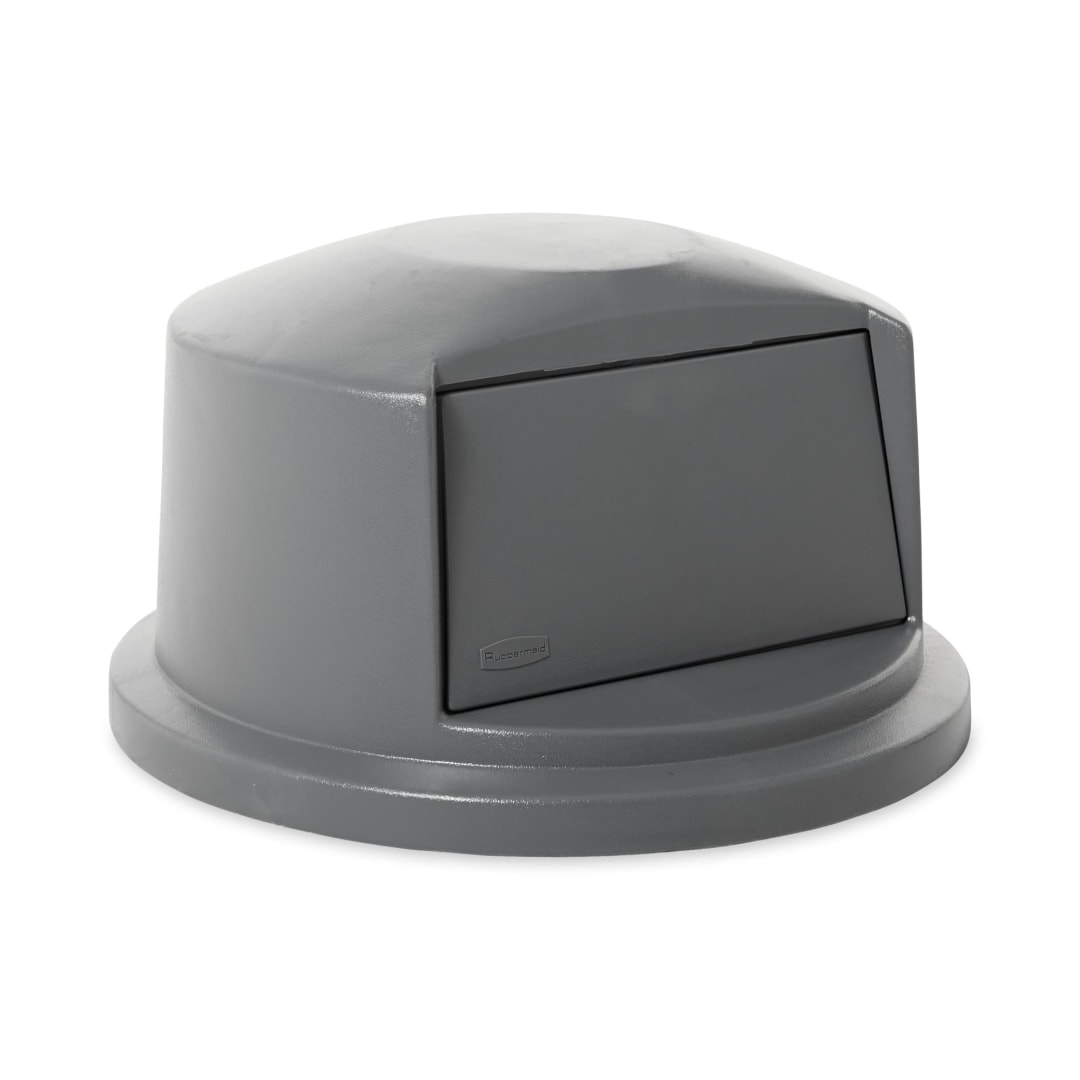 BRUTE 32 Gal Dome Top Lid, Gray