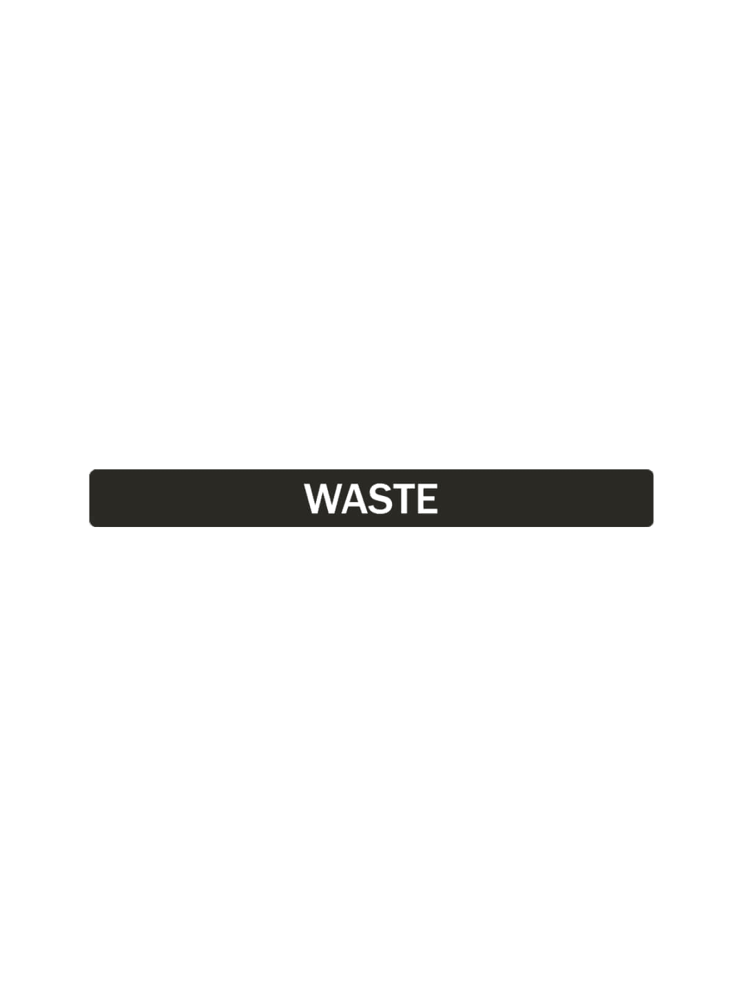  ASPYRE - Label - Waste - Black-White