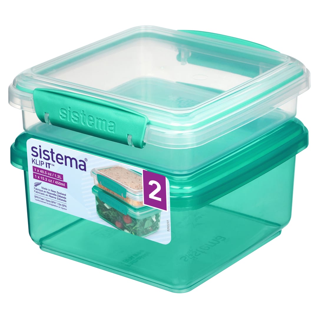 1.2L LUNCH PLUS / 450ML BP TRI- MTEAL