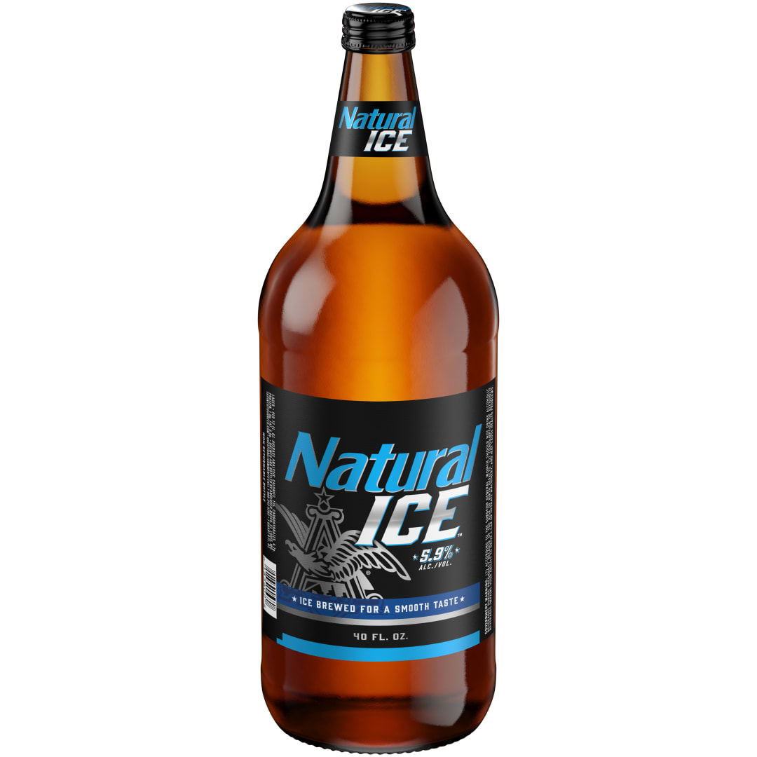 Natural Ice™ Beer, 40 fl. oz. Bottle